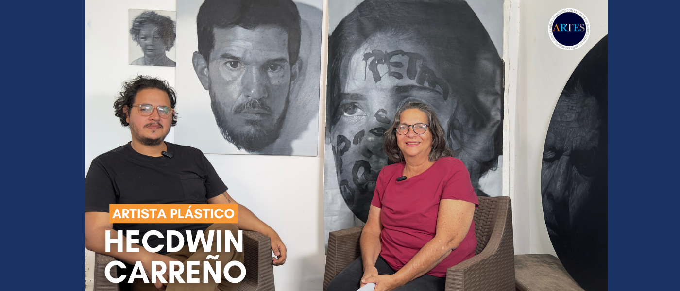Susana Benko conversa con Hecdwin Carreño, artista plástico
